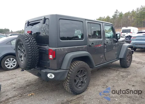 2014 Jeep Wrangler Unlimited Willys Wheeler z USA, uszkodzony, nr VIN 1C4BJWDG2EL299027